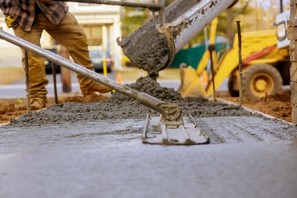 Concrete Patio Pouring in Grove City
