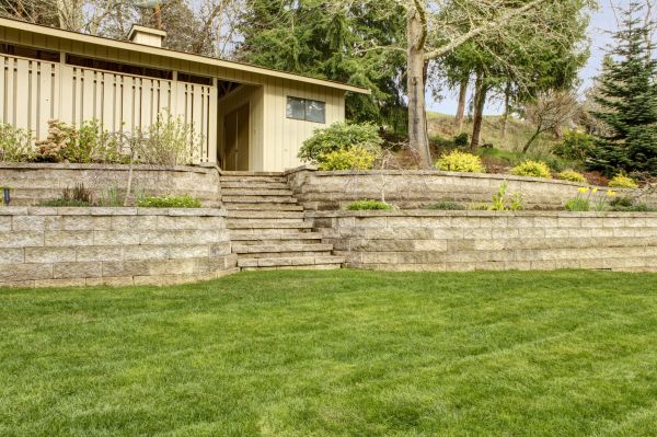Retaining Wall Construction in Grove City