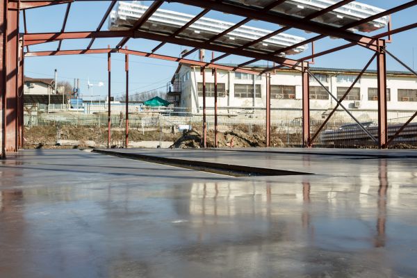 Building Slab Installation in Grove City