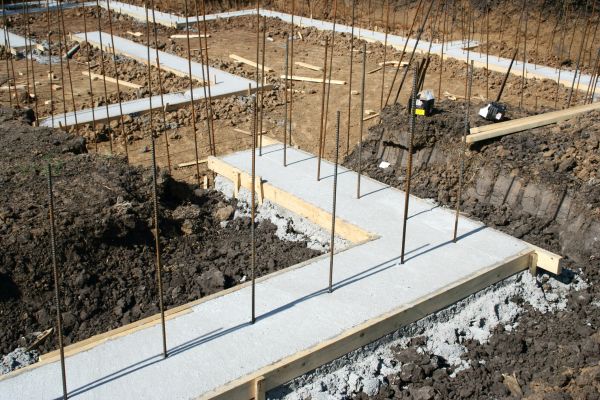 Cost of Footing Construction in Grove City